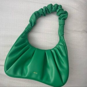 JW PEI Ruched Hobo Bag in Grass Green! LIKE NEW